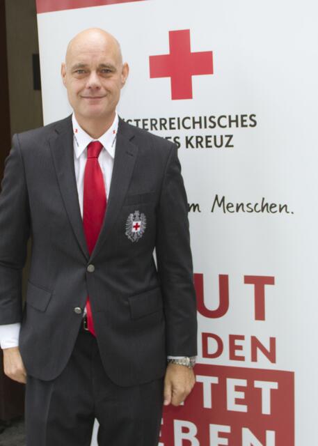 Lars Eberhart ist Zuständig für alle Blutspendeaktionen in Wien, NÖ und Burgenland.