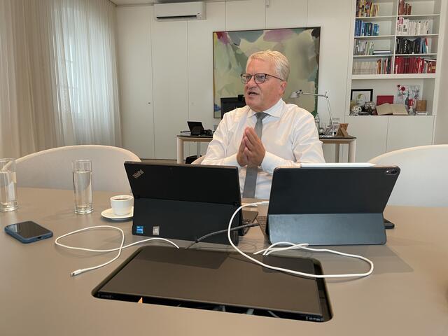 Gute Nachrichten für den Linzer Bürgermeister Klaus Luger: Der Swap-Deal ist ungültig. Das entschied heute der Oberste Gerichtshof (OGH). | Foto: BRS/Gschwandtner