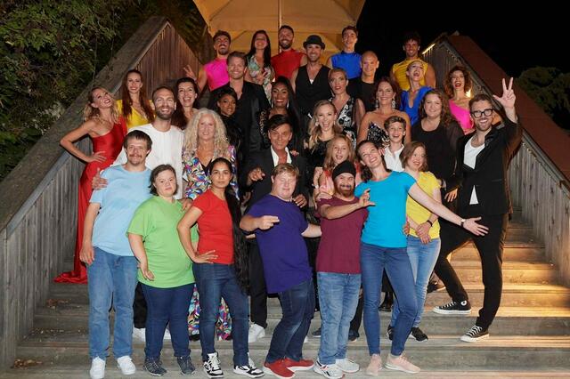 Gruppenfoto nach der erfolgreichen Show | Foto: Emmerich Mädl