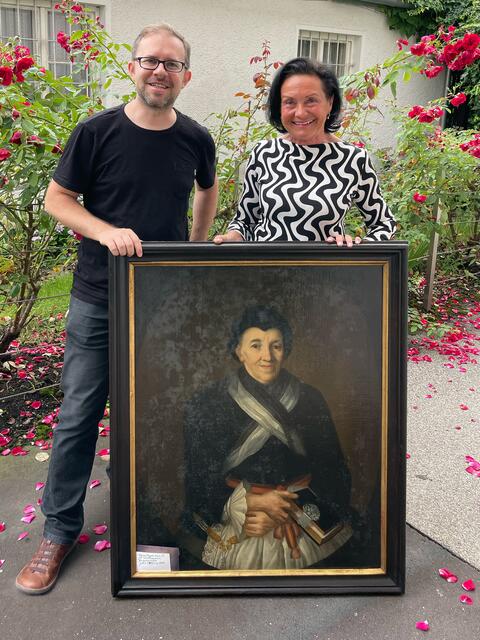 Martin Osen und Angela Mursch-Edlmayr.  | Foto:  Paul Osen