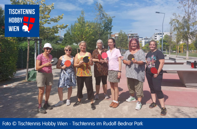 Tischtennis Treffen im Rudolf Bednar Park - Tischtennis neu erleben | Foto: Tischtennis Hobby Wien