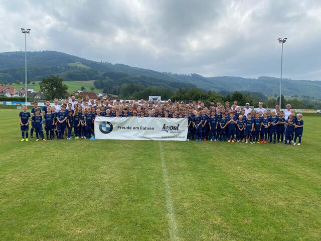 Fußballbegeister Mädchen und Buben kamen beim Ulricher Sommercamp voll auf ihre Rechnung. | Foto: USV St. Ulrich