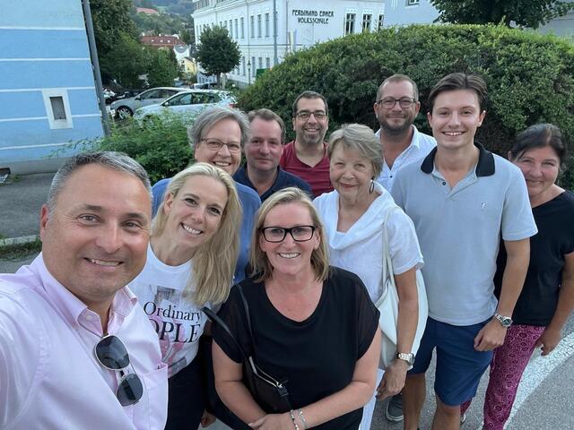 Die motivierte ÖVP Gemeinderatsfraktion | Foto: Volkspartei Gablitz