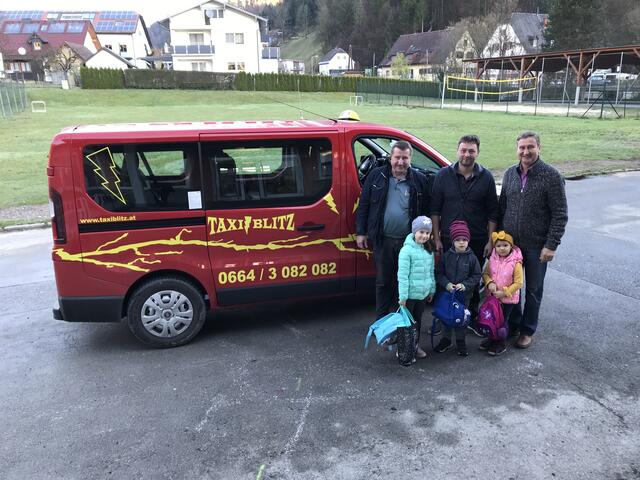 Taxi Blitz Höller übernimmt in Kainach den Schülertransport. Ein Verlustgeschäft für den Betreiber, die Gemeinde zahl dazu. | Foto: Gemeinde Kainach