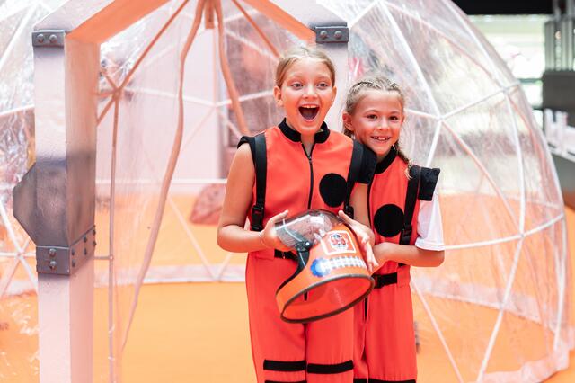 Die Reise zum Mars kann angetreten werden. | Foto: Sacha Gillen