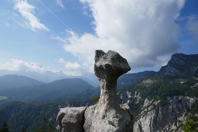 Ein berühmtes Geotop: Die Steinerne Agnes.  | Foto: Thomas Neuhold