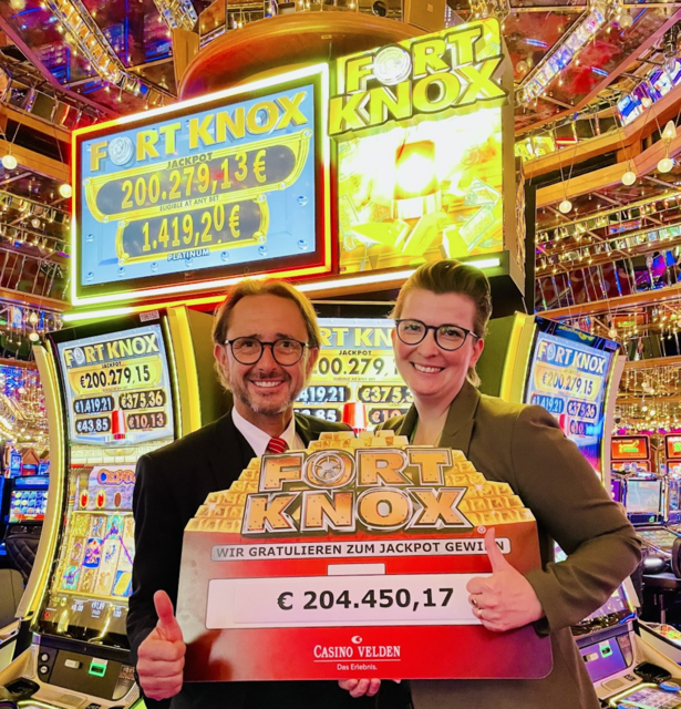204.000 Euro für Kärntner Neuerlicher Fort Knox Gewinn im Casino