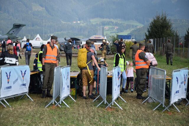 Die Eingangskontrollen werden lückenlos durchgeführt. | Foto: Verderber