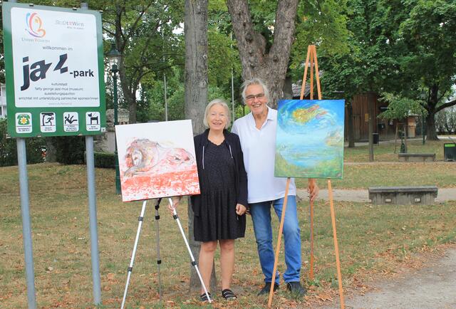 Magische Bilder in Essling. | Foto: Brigitte Tauer