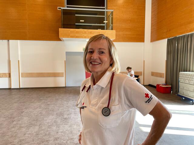 Diplomkrankenschwester Monika Geretsegger ist seit über 20 Jahren in Sachen Blutabnahme unterwegs. | Foto: Gertraud Kleemayr