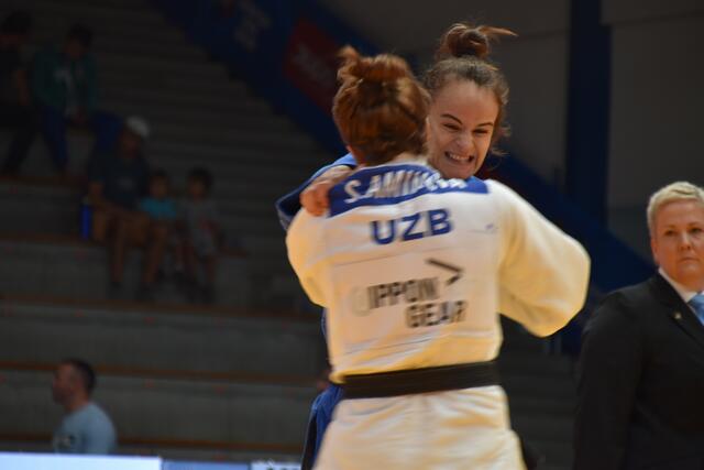 Julia Sommer musste sich in Runde 1 geschlagen geben. | Foto: Michael Strini