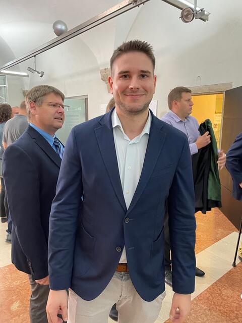 Starke Stimme für den Klimaschutz: Markus Schwarz, Grüne | Foto: Necker