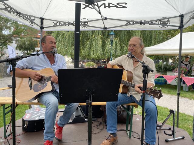Live Musik mit Stowi und Gert 