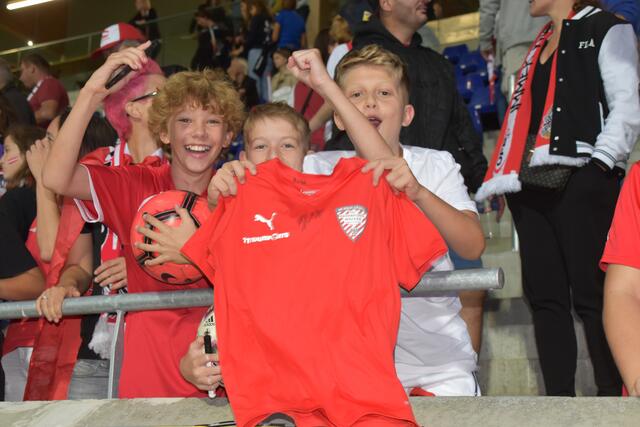 Die Fans hatten ihren Spaß. | Foto: Michael Strini