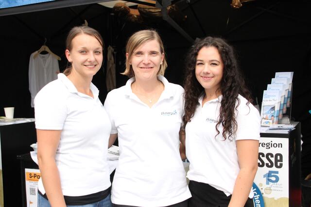 Plusregion-Team: Sabrina Huber, Elisabeth Thaler, Steffi Emeder.