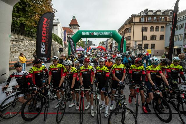 Der RV Kufstein stand mit zahlreichen Teilnehmer:innen am Start. | Foto: Erwin Haiden