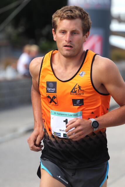 Markus Lemp triumphierte zum dritten Mal in Folge beim Gamperner Lauf. | Foto: Alfred Jungwirth