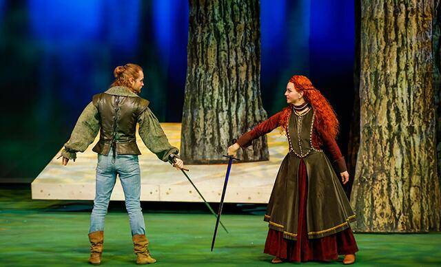 Robin Hood: Matthias Trattner und Ulrike Figgener | Foto: Christian Husar