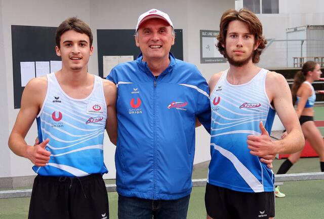 Damjan Eror, Milan Eror und Denis Kronsteiner | Foto: Union Waidhofen