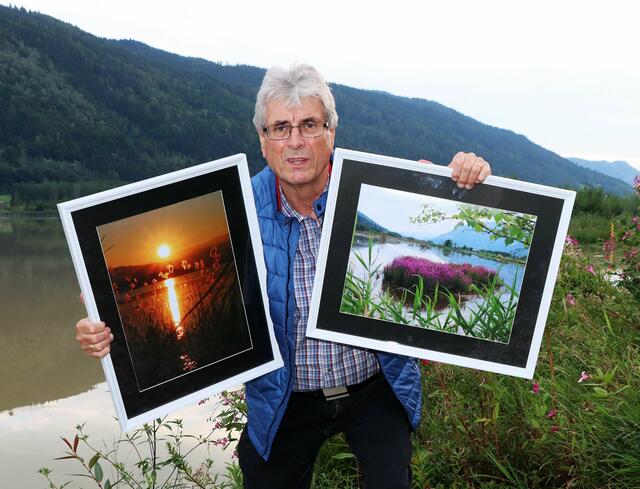 Manfred Schusser lädt zur Fotoausstellung "Bleistättermoor" ein.  | Foto: Gerhard Vallent