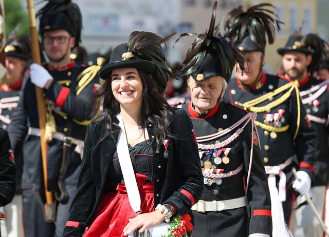 Der große Festakt zum Gedenken des Jubiläums 700 Jahre Schlacht bei Mühldorf am Inn fand in der oberbayrischen Kreisstadt statt. | Foto: Land Salzburg/Neumayr