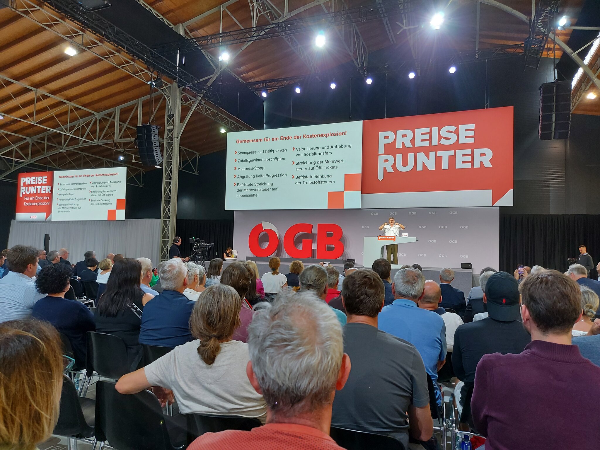 Demo gegen Teuerung: ÖGB bietet Bus von Freistadt nach Linz an - Freistadt