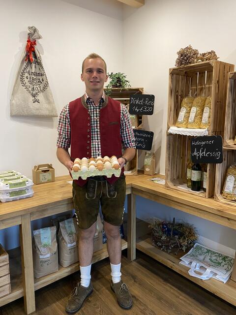 Biohof Hutterer in Kirchheim im Innkreis: Hofladen mit Selbstbedienung von 5 bis 20:30 Uhr | Foto: Hutterer