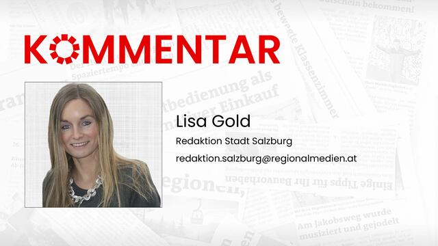 Redakteurin Lisa Gold aus der Stadt Salzburg 