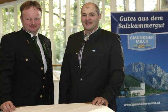 Hannes Trinkfass, Markus Gebetsberger. | Foto: Gmundner Molkerei