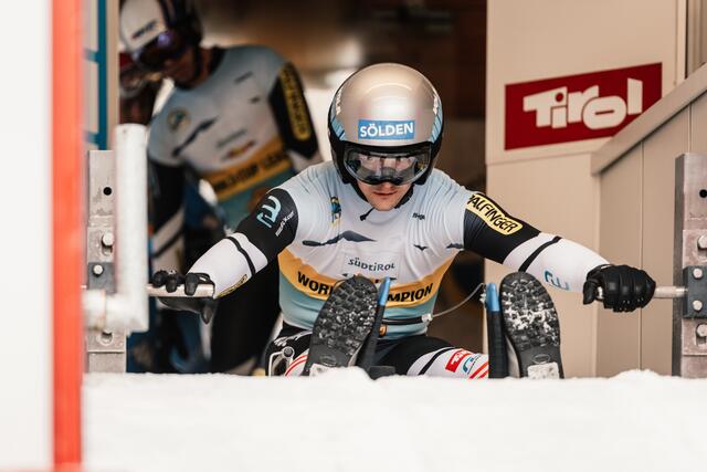 Einmal geht's noch! Thomas Kammerlander startet in der Steiermark in die Saison, die im Februar 2023 auf seiner Heimbahn endet. | Foto: ÖRV: Miriam Jennewein