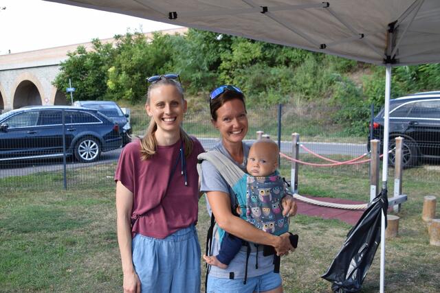 Viele kleine Besucher konnten beim Familienfest begrüßt werden
