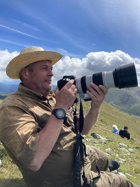 Auch in seiner Freizeit beschäftigt sich Gemeindevorstand Horst Zwischenberger mit Flora und Fauna. | Foto: Horst Zwischenberger