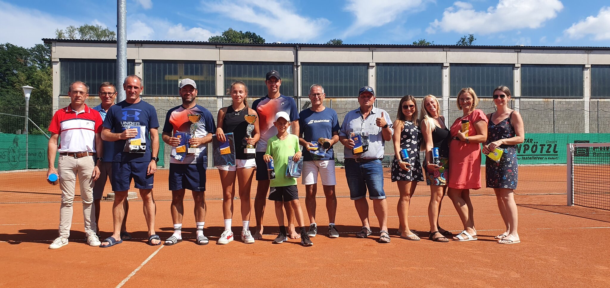 Tennis Andorf suchte die besten Tennisspieler im Ort Schärding