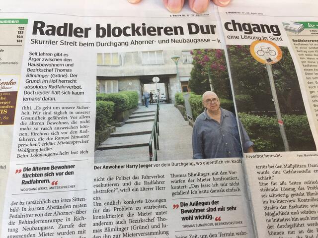 Auch im Jahr 2017 war das Thema bereits in der BezirksZeitung präsent. | Foto: BezirksZeitung