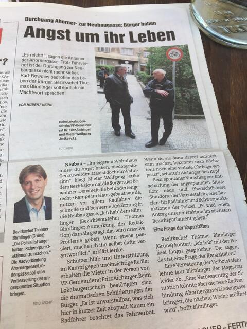 Die BezirksZeitung berichtete bereits vor Jahren über das Problem. | Foto: BezirksZeitung