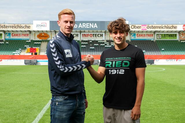 Thomas Reifeltshammer und Luca Kronberger.
| Foto: SVR/Schröckelsberger