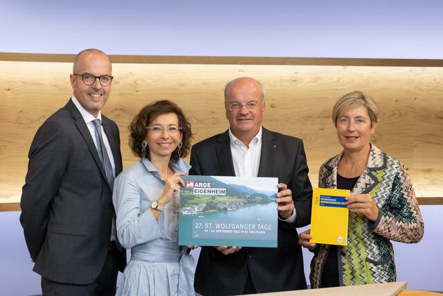 Herwig Pernsteiner, Isabella Stickler, Christian Struber und Michaela Steinacker. | Foto: Neuymayr