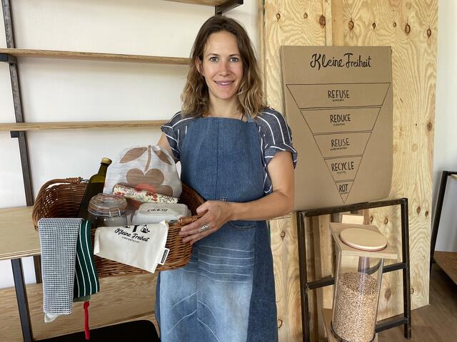 Sophie Meierhofer eröffnet bald Klagenfurts ersten Unverpacktladen. | Foto: MeinBezirk.at