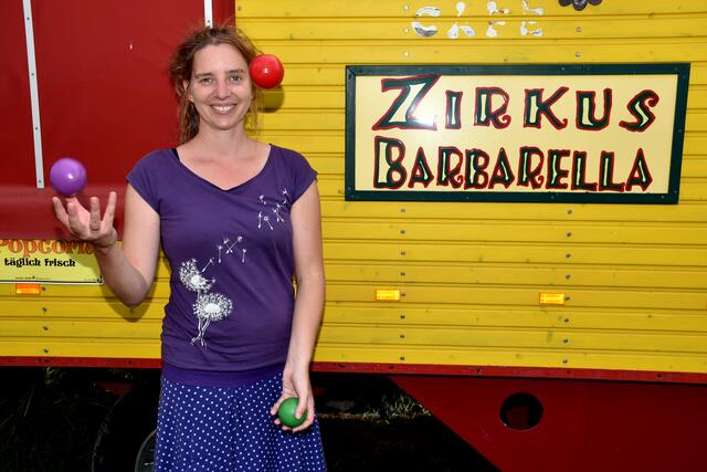 Zirkushof - kulturelle Bildung am Bauernhof. Sophia-Marie Luftensteiner.
 | Foto: Zinterhof