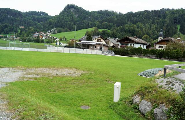 Neben dem Sportplatz ist ein Nahversorger geplant.