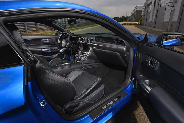 Viele Technologien im Mustang Mach 1 – wie das „Open-Air“-Ansaugsystem – stammen vom nordamerikanischen Mustang Shelby GT350 ab.  | Foto: Ford