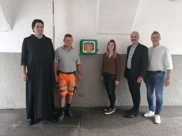 Im Ortszentrum von Vorchdorf gibt es ab sofort einen Defibrillator. | Foto: Marktgemeinde Vorchdorf