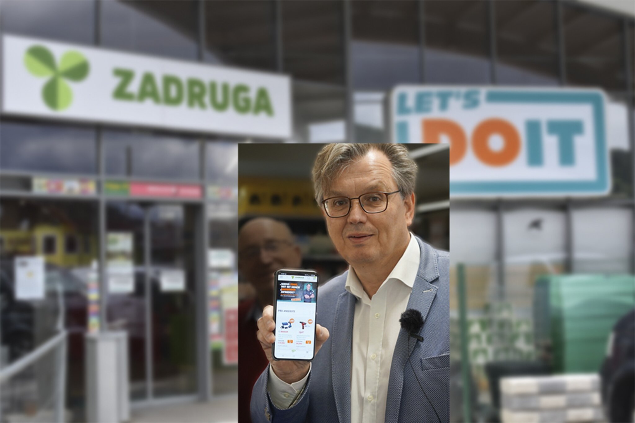 Regional und digital Zadruga ist mit einer neuen App online Völkermarkt