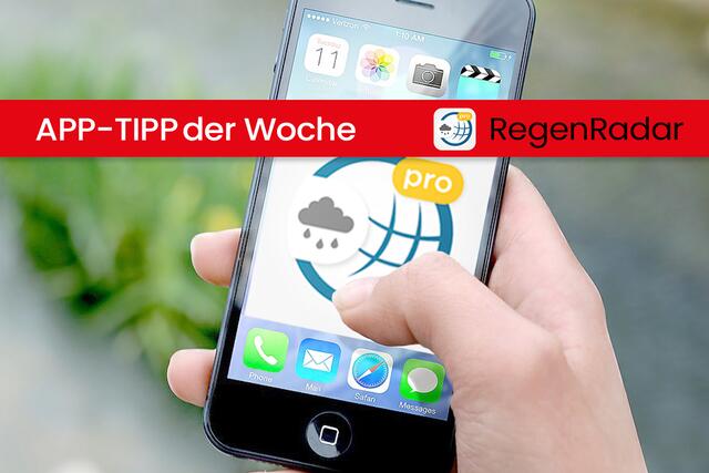 Man kann seine Tour noch so gut planen, aber oft spielt dann das Wetter Vorort nicht mit. Wie sich das Wetter am geplanten Ort verhält, zeigt unser App-Tipp der Woche "RegenRadar" | Foto: BezirksBlätter Tirol / Logo: WetterOnline GmbH