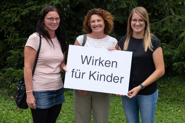 Drei der neuen Leiterinnen aus dem Bezirk Rohrbach (v. l.): Natascha Engleder (Rohrbach-Berg), Karin Eder (Peilstein) und Stefanie Gierlinger (Haslach). | Foto: Kienberger