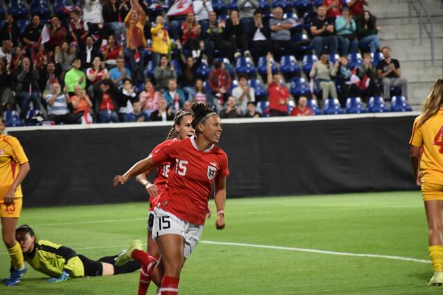 Nicole Billa machte drei Tore. | Foto: Michael Strini