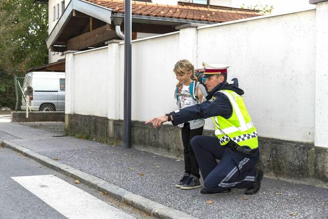 Mehr Sicherheit am Schulweg. | Foto: Polizei Tirol