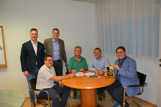 LAbg. Bernhard Heinreichsberger, Bernhard Beer, LAbg. Christoph Kaufmann, Herbert Janele, BPO NR Johann Höfinger, Roman Friedrich | Foto: ÖVP BGS Tulln