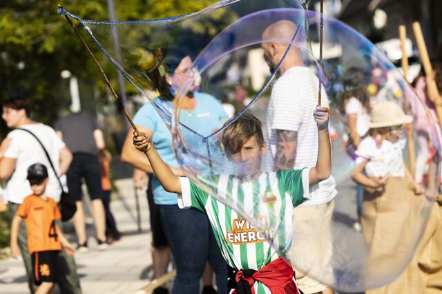 Viel Spaß beim Regionsfest hatten auch die jungen Gäste in Lunz am See. | Foto: Theo Kust