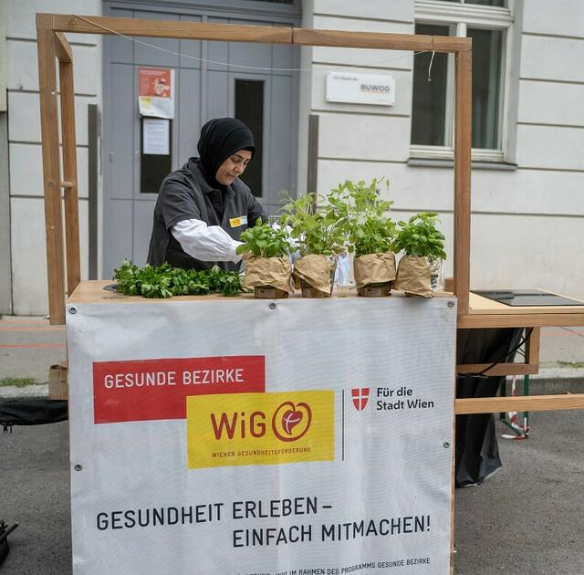 Bei der Feier gab es auch Informationen zur Gesundheit. | Foto: René Brunhölzl